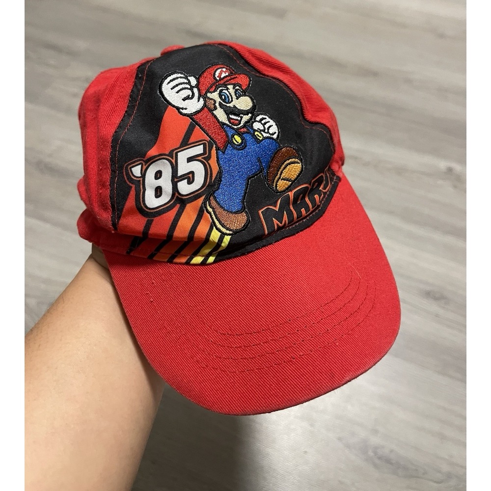 Nintendo Wii Mario Kart Child Hat Ball Cap Kids‎ Youth Boys Hat